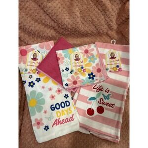 Dolly Parton Summer 2026 Collection Kitchen Towel & Dish Cloth‎ Set